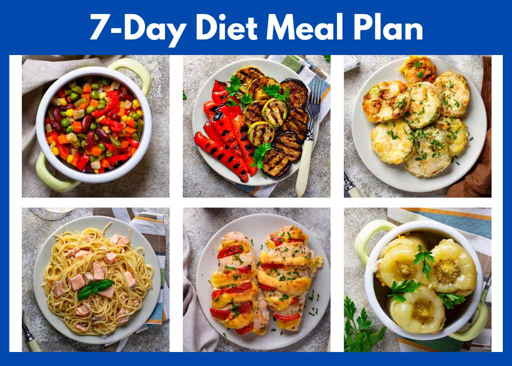 7-Day Diet Meal Plan for women